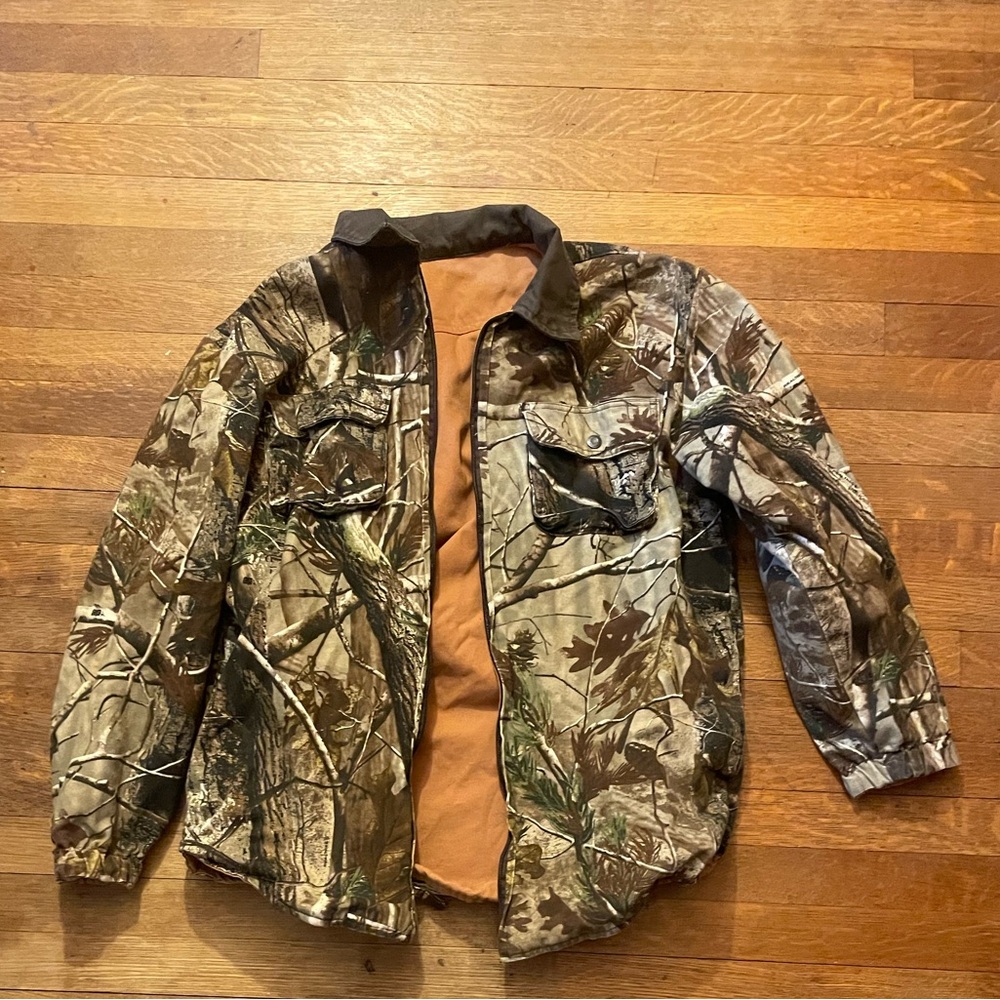 Realtree reversible camo tan Hunting Jacket